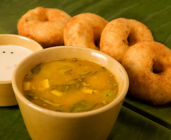 Delicious Sambar Vada at Royal India Express in Edmonton, AB